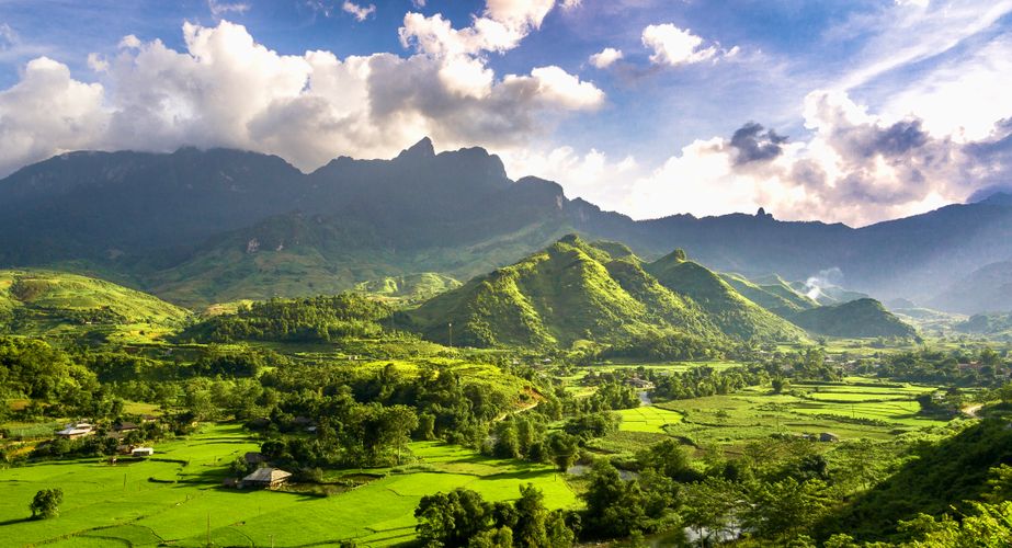 Prachtige natuur van Vietnam
